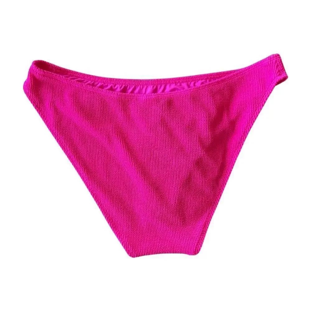 New Good American Bright Pink Size 7/8 4x/5x Always Fits Better Bikini Bottom